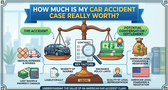 How Much Is My Car Accident Case Really Worth? (American Insider Breakdown)